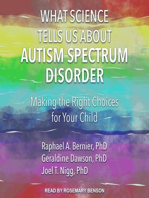 cover image of What Science Tells Us about Autism Spectrum Disorder